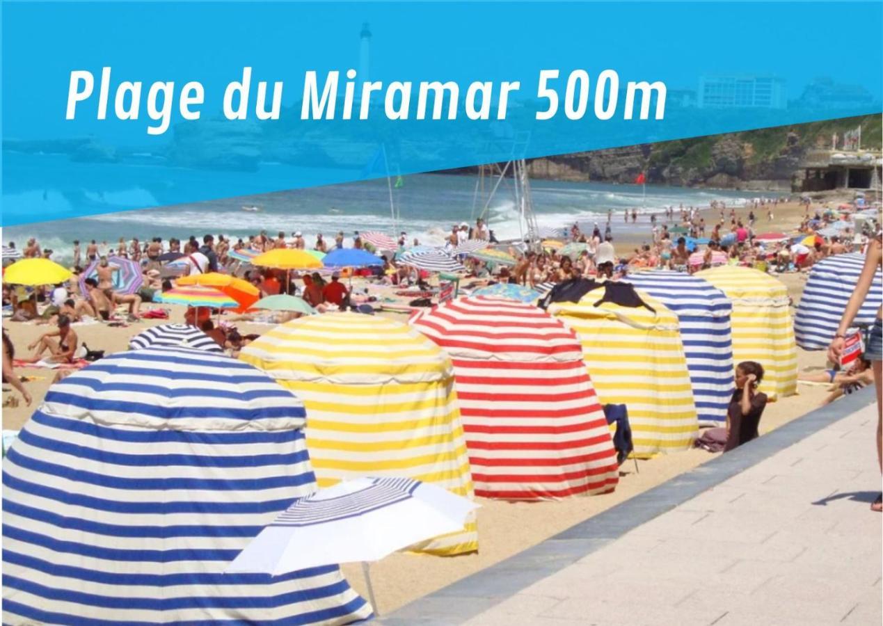 Lalanne Btz, Duplex Jardinet Pres De La Plage بياريتز المظهر الخارجي الصورة
